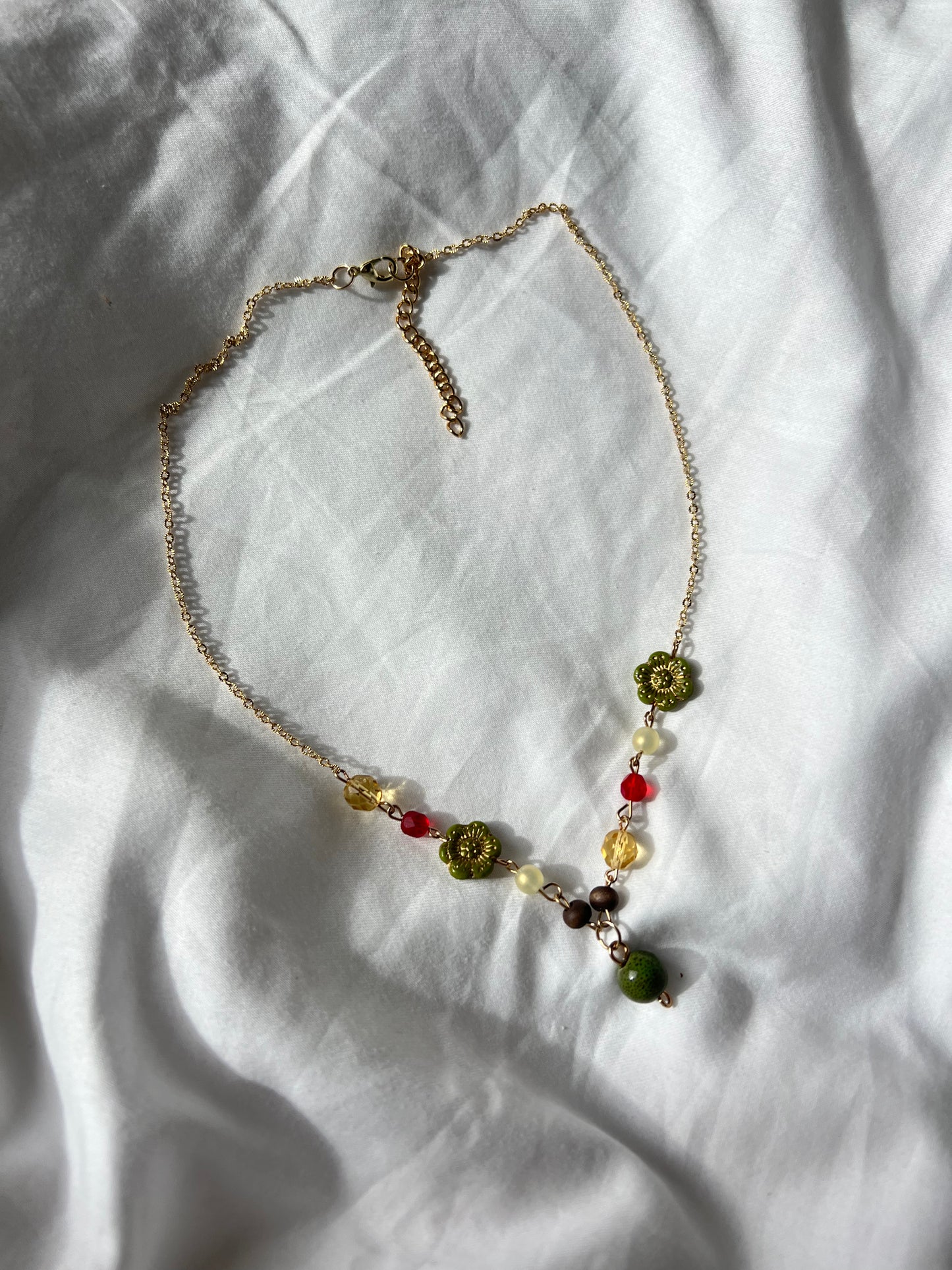 Olive Branch Necklace