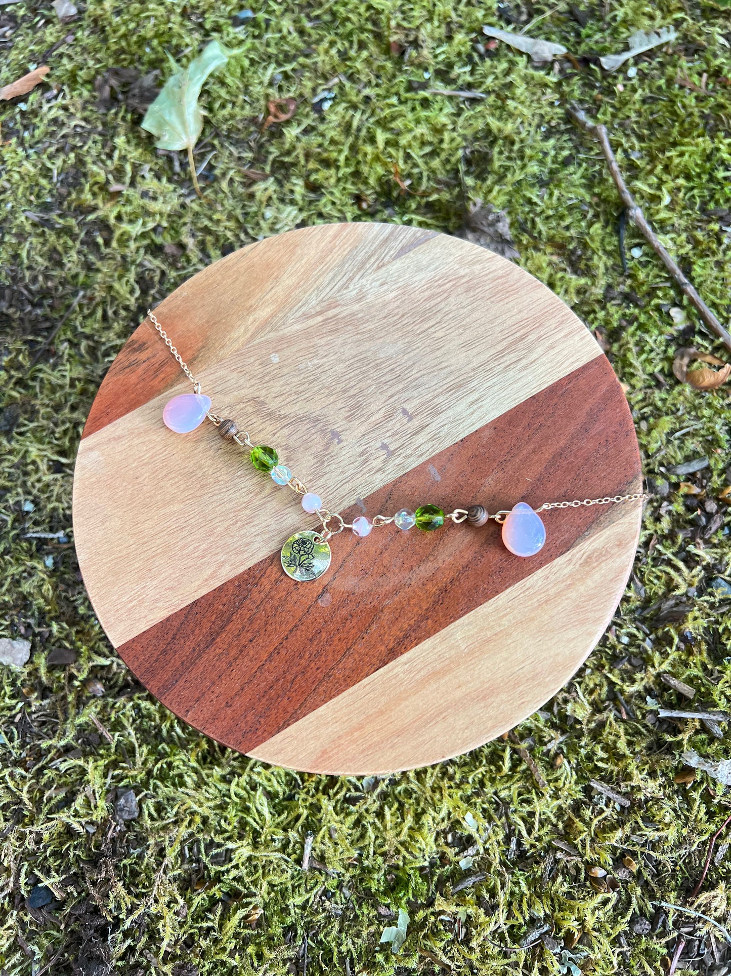 Memories of Peonies Necklace