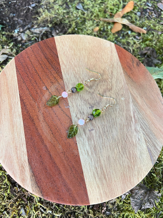 Memories of Peonies Earrings