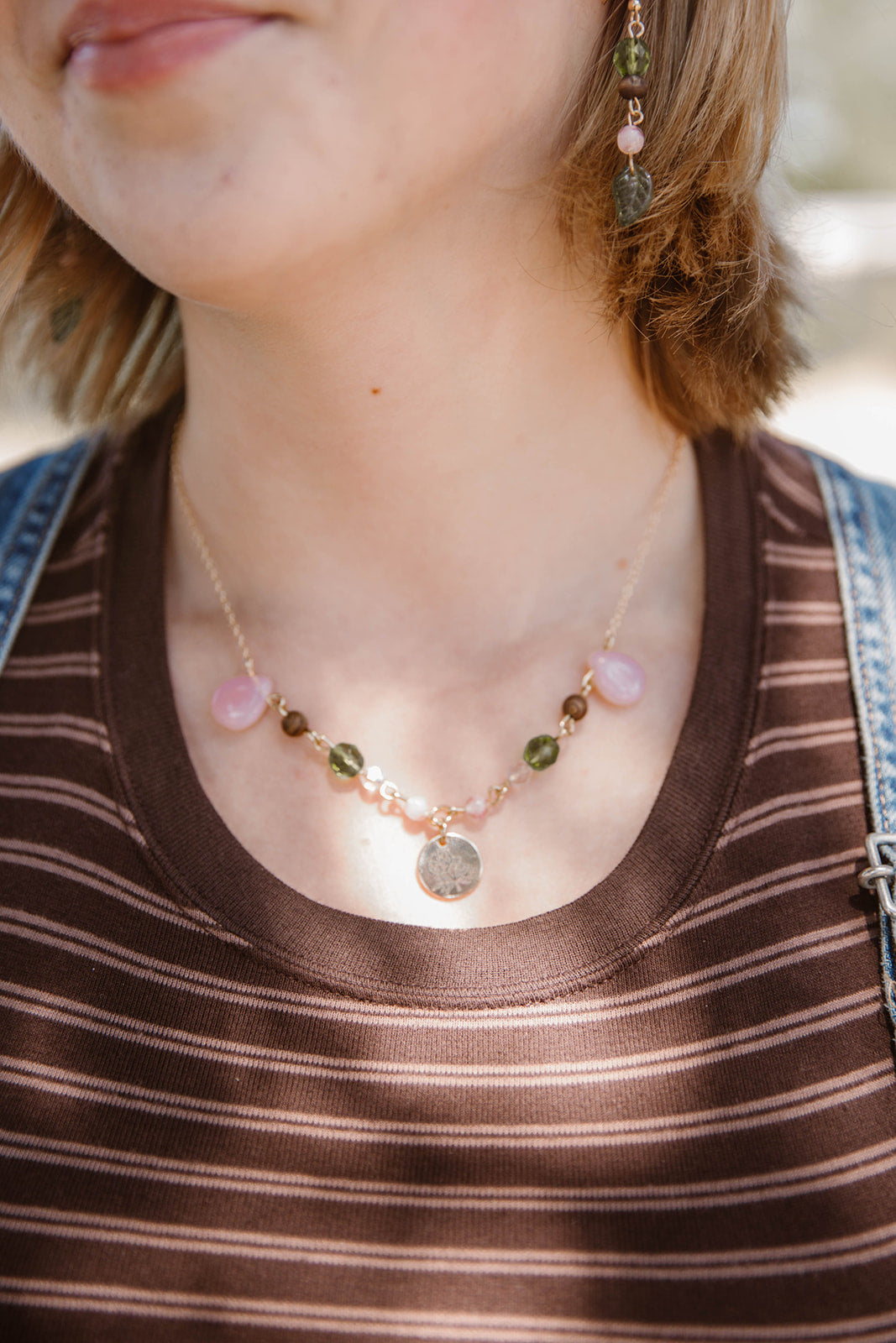 Memories of Peonies Necklace