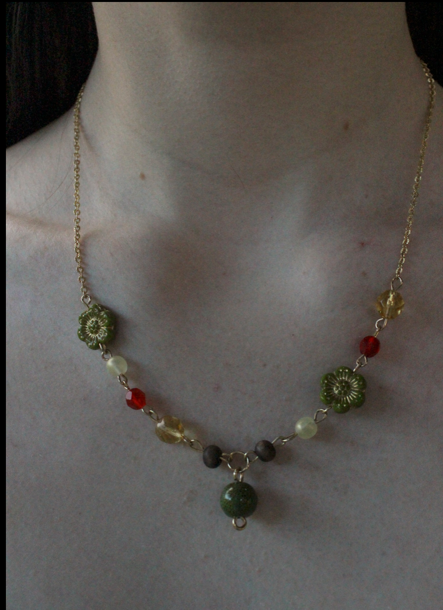 Olive Branch Necklace